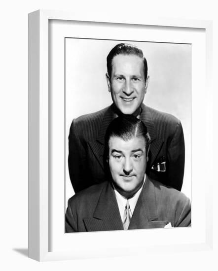 Bud Abbott, Lou Costello, 1940s-null-Framed Photo