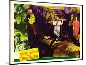 Bud Abbott Lou Costello Meet Frankenstein, 1948-null-Mounted Art Print