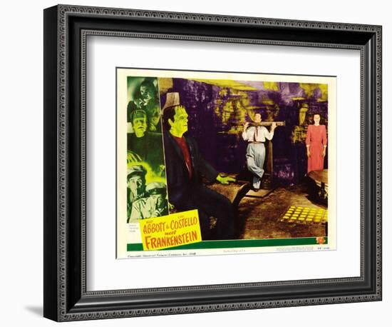 Bud Abbott Lou Costello Meet Frankenstein, 1948-null-Framed Art Print