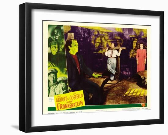 Bud Abbott Lou Costello Meet Frankenstein, 1948-null-Framed Art Print