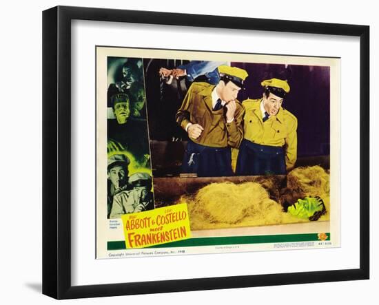 Bud Abbott Lou Costello Meet Frankenstein, 1948-null-Framed Art Print