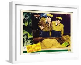 Bud Abbott Lou Costello Meet Frankenstein, 1948-null-Framed Art Print