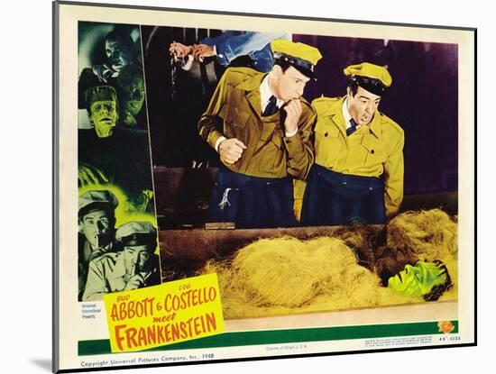 Bud Abbott Lou Costello Meet Frankenstein, 1948-null-Mounted Art Print