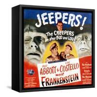 Bud Abbott & Lou Costello Meet Frankenstein, 1948-null-Framed Stretched Canvas