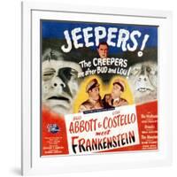 Bud Abbott & Lou Costello Meet Frankenstein, 1948-null-Framed Art Print