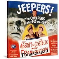 Bud Abbott & Lou Costello Meet Frankenstein, 1948-null-Stretched Canvas