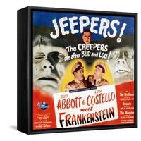 Bud Abbott & Lou Costello Meet Frankenstein, 1948-null-Framed Stretched Canvas