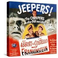 Bud Abbott & Lou Costello Meet Frankenstein, 1948-null-Stretched Canvas