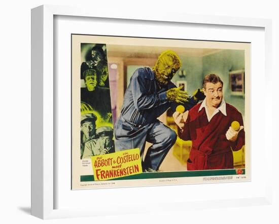 Bud Abbott Lou Costello Meet Frankenstein, 1948-null-Framed Art Print