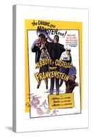 Bud Abbott Lou Costello Meet Frankenstein-null-Stretched Canvas