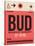 BUD Budapest Luggage Tag I-NaxArt-Stretched Canvas