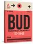 BUD Budapest Luggage Tag I-NaxArt-Stretched Canvas