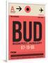 BUD Budapest Luggage Tag I-NaxArt-Framed Art Print