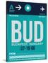 BUD Budapest Luggage Tag II-NaxArt-Stretched Canvas