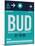 BUD Budapest Luggage Tag II-NaxArt-Mounted Art Print