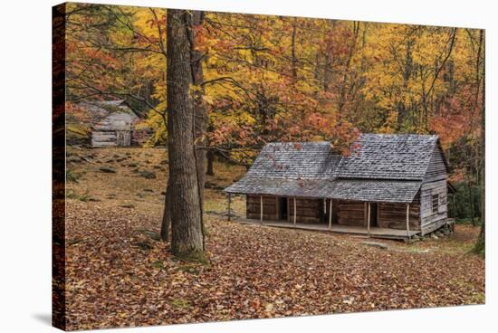 Bud Ogle Place With Barn Comp 2-Galloimages Online-Stretched Canvas