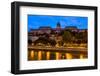 Buda Castle,Budapest, at Dawn-David Ionut-Framed Photographic Print