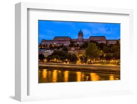 Buda Castle,Budapest, at Dawn-David Ionut-Framed Photographic Print