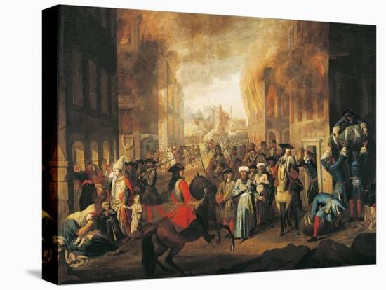 Buda's Capture, Charles V of Lorraine Against Turks in Hungary, September 2, 1686-null-Stretched Canvas