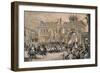 Budapest 1881, Celebrating Rudolph of Hapsburg's Marriage, Habsburg Empire, Hungary-null-Framed Giclee Print