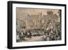 Budapest 1881, Celebrating Rudolph of Hapsburg's Marriage, Habsburg Empire, Hungary-null-Framed Giclee Print