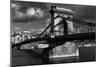 Budapest Chain Bridge BW-Istv?n Nagy-Mounted Photographic Print