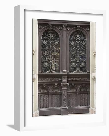 Budapest Double Door-George Johnson-Framed Photographic Print