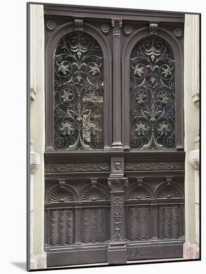 Budapest Double Door-George Johnson-Mounted Photographic Print