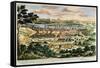 Budapest During the Turkish Occupation-null-Framed Stretched Canvas