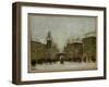 Budapest in the Snow-Antal Berkes-Framed Giclee Print