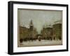 Budapest in the Snow-Antal Berkes-Framed Giclee Print