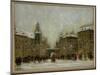 Budapest in the Snow-Antal Berkes-Mounted Giclee Print