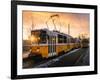Budapest tram at sunrise, Budapest, Hungary-Karen Deakin-Framed Photographic Print