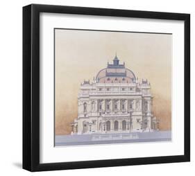 Budapest-Andras Kaldor-Framed Premium Giclee Print