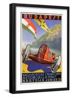 Budapest-Vintage Apple Collection-Framed Giclee Print