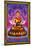 Buddah Ohm (Non-Flocked Blacklight)-null-Mounted Standard Poster