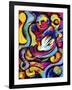 Buddha and Dove-Diana Ong-Framed Giclee Print