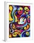 Buddha and Dove-Diana Ong-Framed Giclee Print