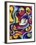 Buddha and Dove-Diana Ong-Framed Giclee Print