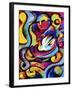 Buddha and Dove-Diana Ong-Framed Giclee Print