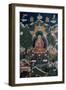 Buddha and Scenes from His Life, 19th Century-null-Framed Giclee Print