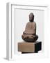 Buddha assis sur un lotus-null-Framed Giclee Print