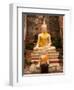 Buddha at Ayuthaya, Siam, Thailand-Gavriel Jecan-Framed Photographic Print