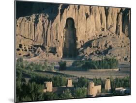 Buddha at Bamiyan, Unesco World Heritage Site, Since Destroyed by the Taliban, Bamiyan, Afghanistan-Christina Gascoigne-Mounted Photographic Print