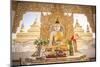 Buddha at Kuthodaw Pagoda, at the Foot of Mandalay Hill, Mandalay Region, Myanmar (Burma), Asia-Matthew Williams-Ellis-Mounted Photographic Print