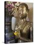 Buddha at Sukhothai Traimit Temple, Bangkok, Thailand, Southeast Asia-Robert Harding-Stretched Canvas