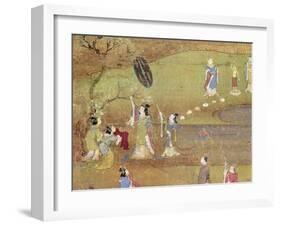 Buddha: Birth-null-Framed Giclee Print