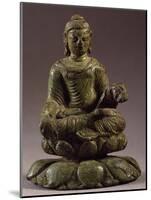 Buddha, Bronze Statue Found at Helgo-null-Mounted Giclee Print