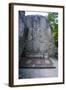 Buddha Carved in a Rock Cliff, Beopjusa Temple Complex, South Korea, Asia-Michael-Framed Photographic Print