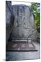 Buddha Carved in a Rock Cliff, Beopjusa Temple Complex, South Korea, Asia-Michael-Mounted Photographic Print